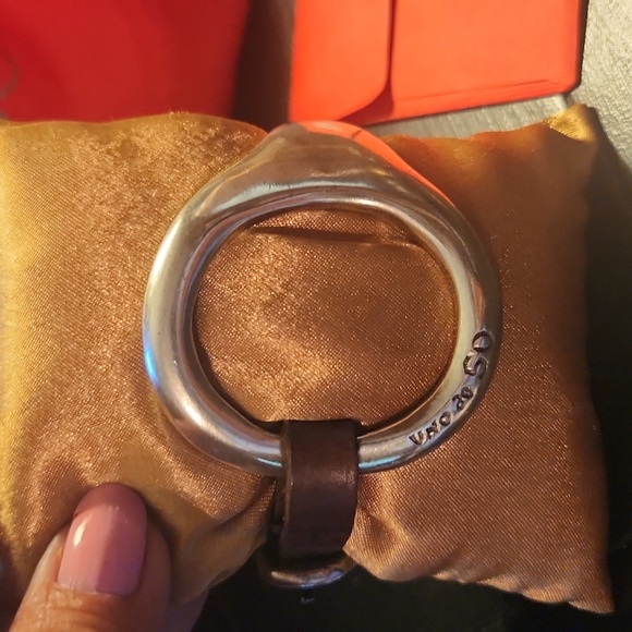 Super Cool New Uno de 50 Silver And Leather Bracelet - Picture 6 of 9